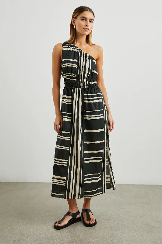 Deal Dash SELANI DRESS - ISLAND STRIPE