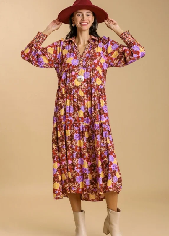 Savings Bonanza Shabby Chic Maxi Dress
