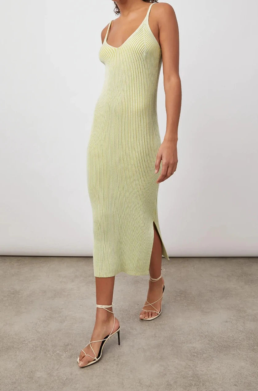 Savings Spectacular SHELBY DRESS - AGAVE RIBBED