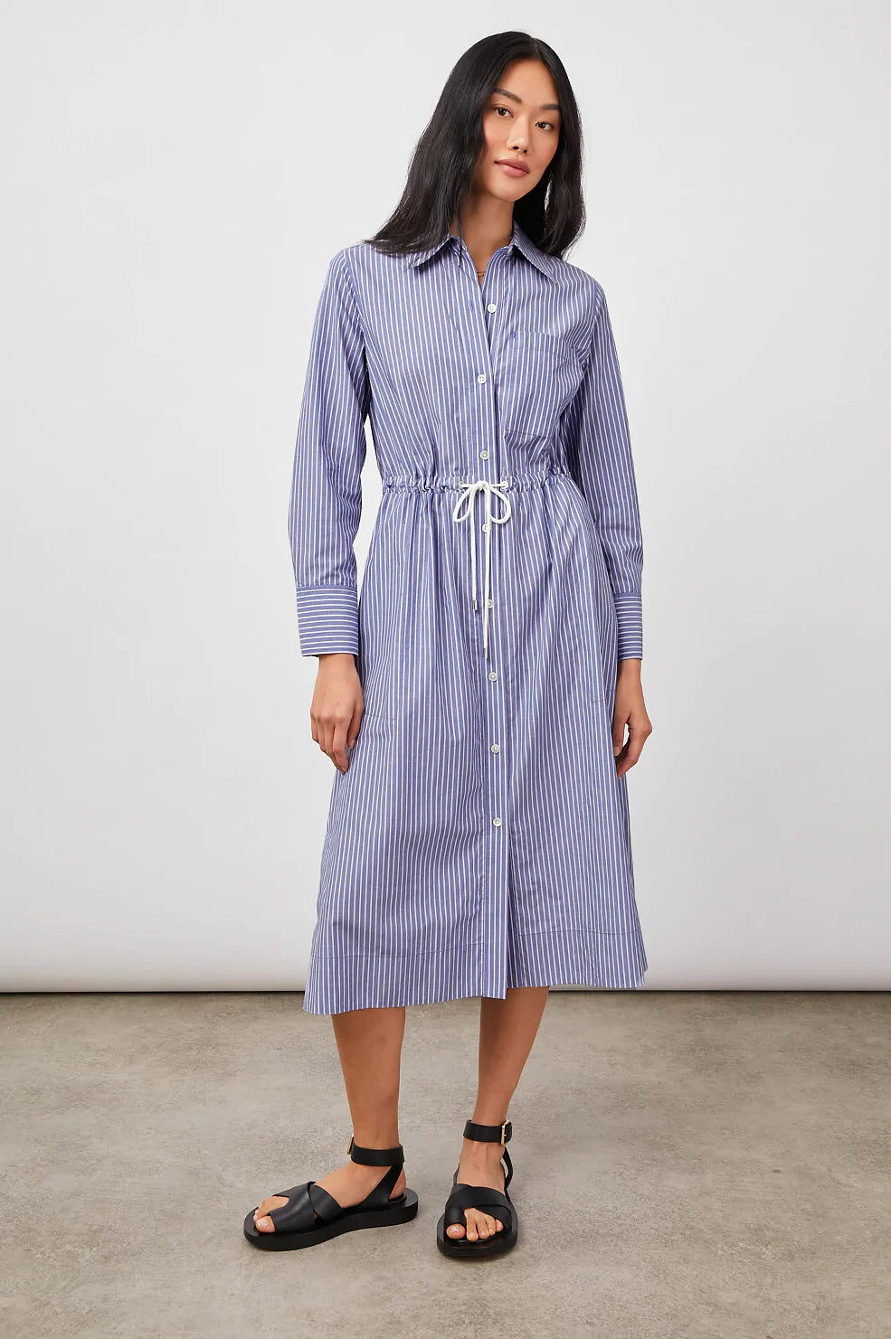 Deal Dash SHIVONNE DRESS - DUKE STRIPE