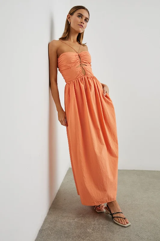 Early Bird Discount SILVIA DRESS - PAPAYA