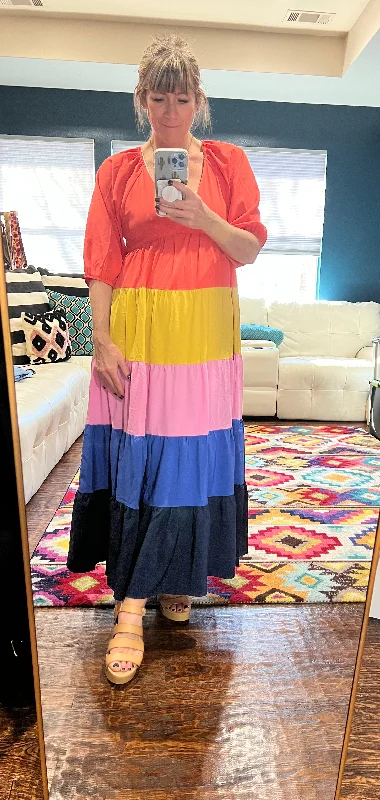 While Supplies Last Smooth Sailing Maxi Dress