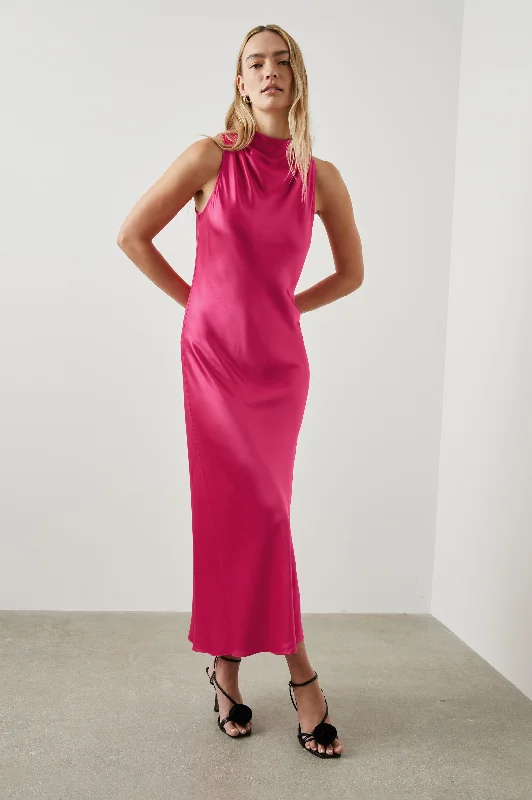 Buy Now SOLANA DRESS - MAGENTA