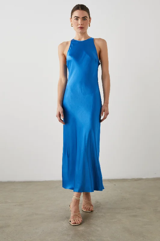 Seasonal Sale SOLENE DRESS - COBALT