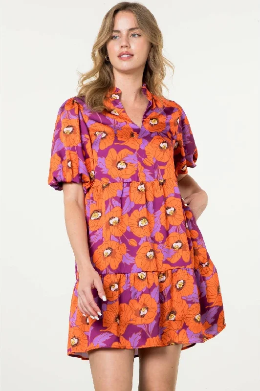 Stock Up and Save Pretty As a Posy Dress-THML