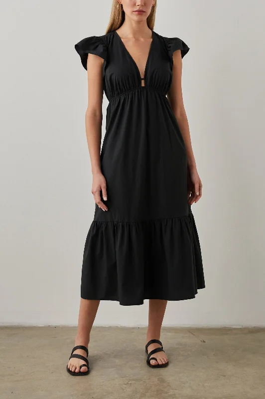 Final Clearance TINA DRESS - BLACK
