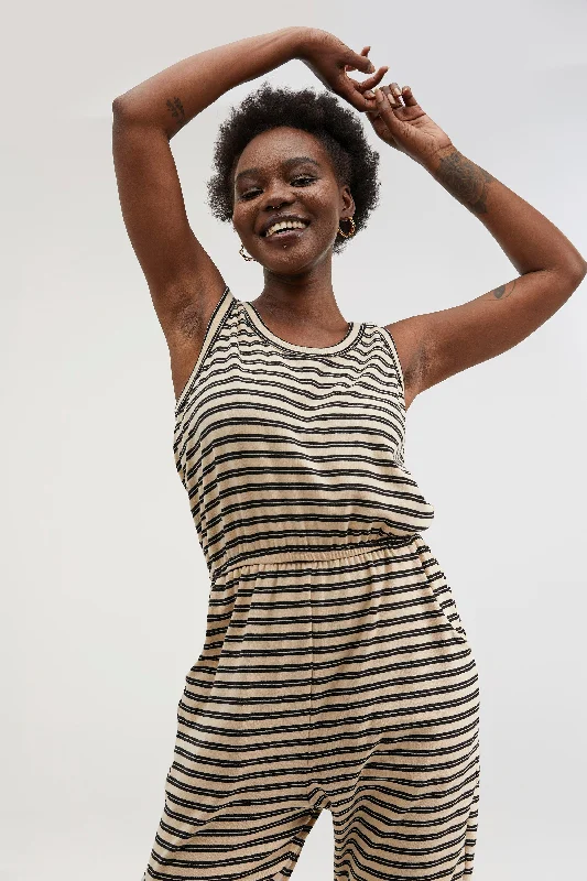 Major Savings Traveller Stripe Jumpsuit