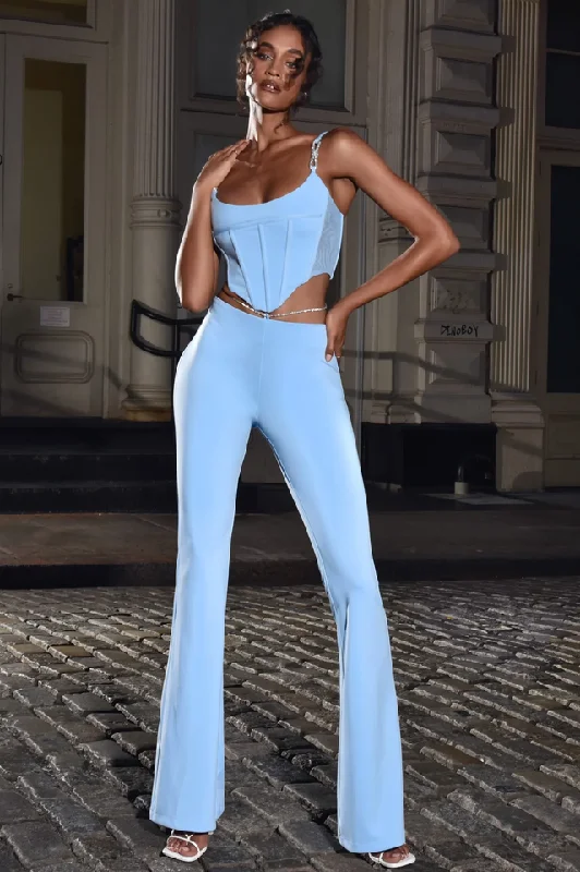 Deal of the Day Tristyn Strap Corset Top + Pants Set